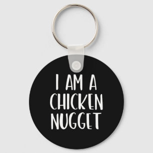 I Am A Chicken Nugget Halloween I'm Simple Costume Keychain