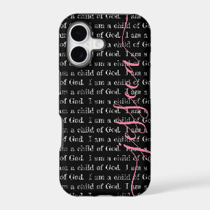 I am a child of God Black Personalized
