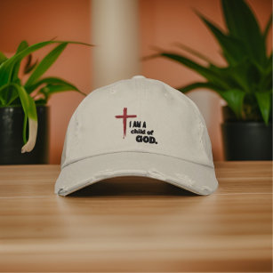 I am a Child of God Embroidered Hat