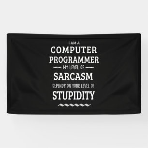 I Am A Computer Programmer Banner