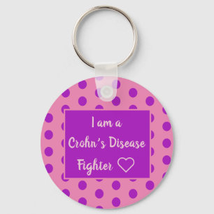 I am a Crohn’s Disease Fighter Keychain