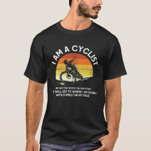 I Am A Cyclist For Rider Bike Ride T-Shirt
