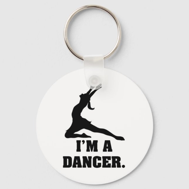 I am a Dancer Keychain (Front)