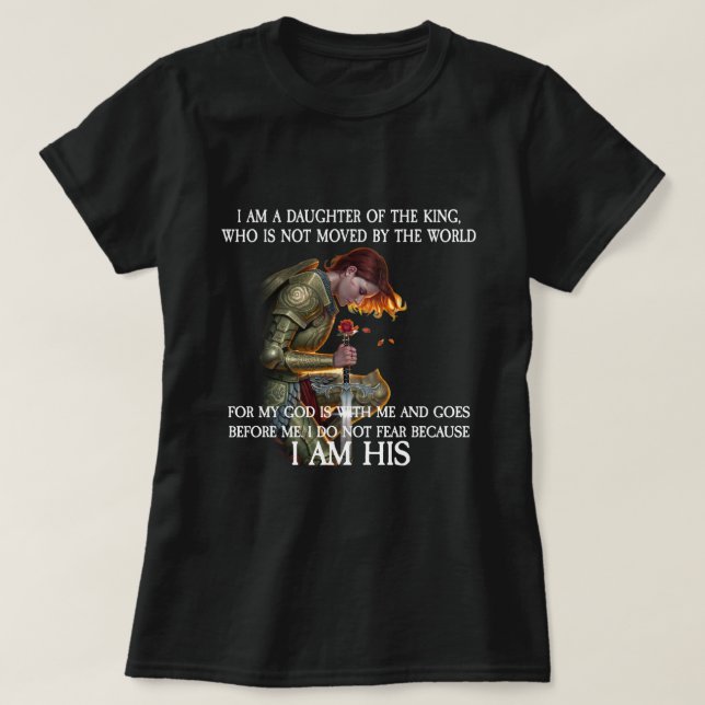 I am a daughter of the king, game of thrones T-Shirt (Design Front)
