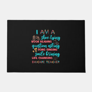 I Am A Daycare Teacher Doormat