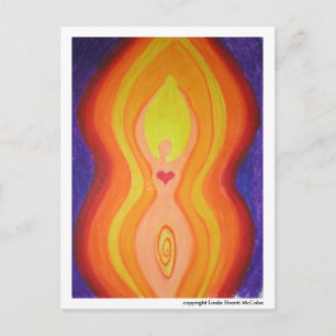 I am a goddess affirmation card