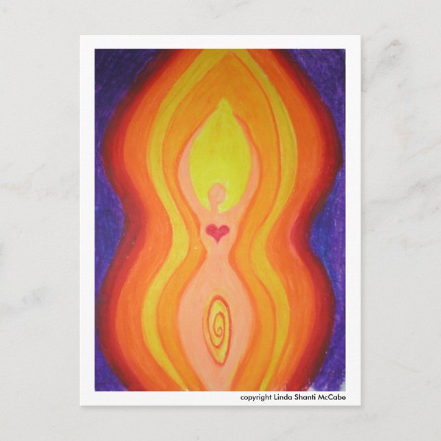 I am a goddess affirmation card (Front)