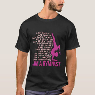 I Am A Gymnast Gymnastics Gymnastic Sports T-Shirt