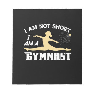 I Am A Gymnast Notepad