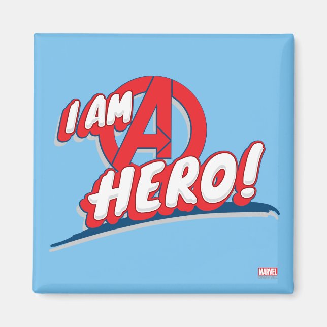 I Am A Hero! Magnet (Front)