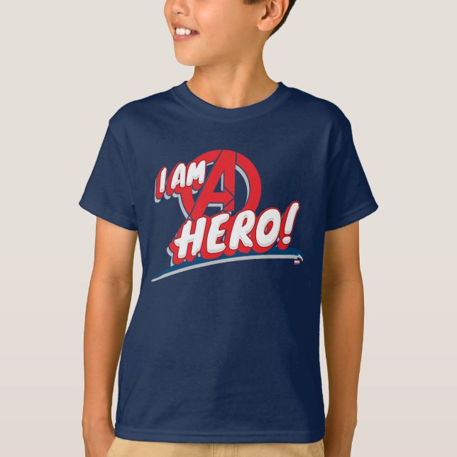 I Am A Hero! T-Shirt (Front)
