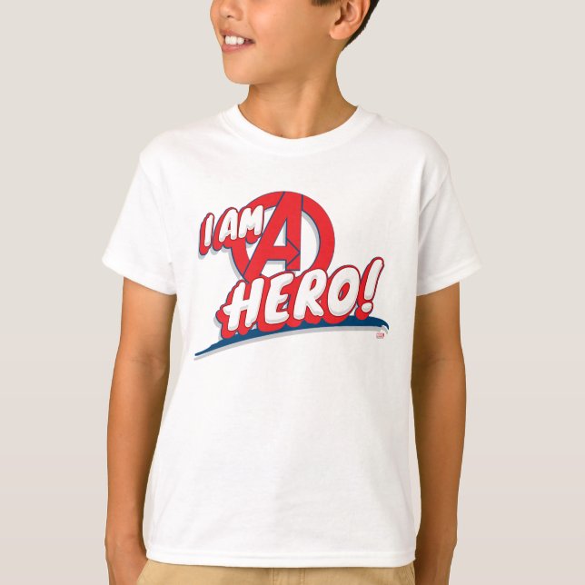 I Am A Hero! T-Shirt (Front)