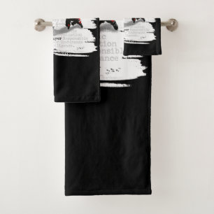 I am a Hockey Player Bath Towel Set