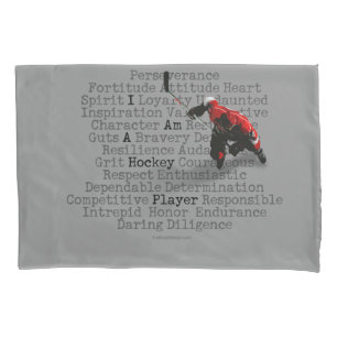 I am a Hockey Player Pillowcase