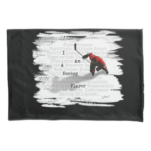 I am a Hockey Player Pillowcase