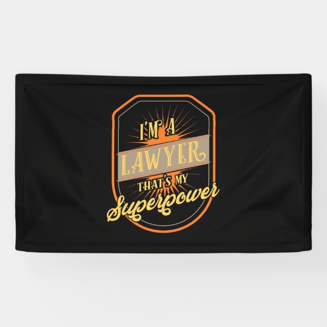 I Am A Lawyer Banner (Horizontal)