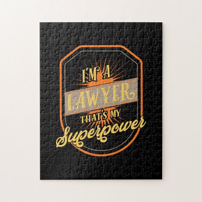 I Am A Lawyer Jigsaw Puzzle (Vertical)