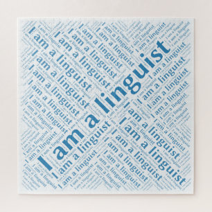 I am a linguist jigsaw puzzle