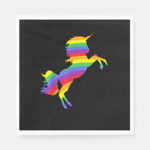 I Am A Magic! Rainbow Unicorn Color Wonder T-Shirt Napkin