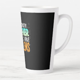 I Am A Math Teacher Latte Mug