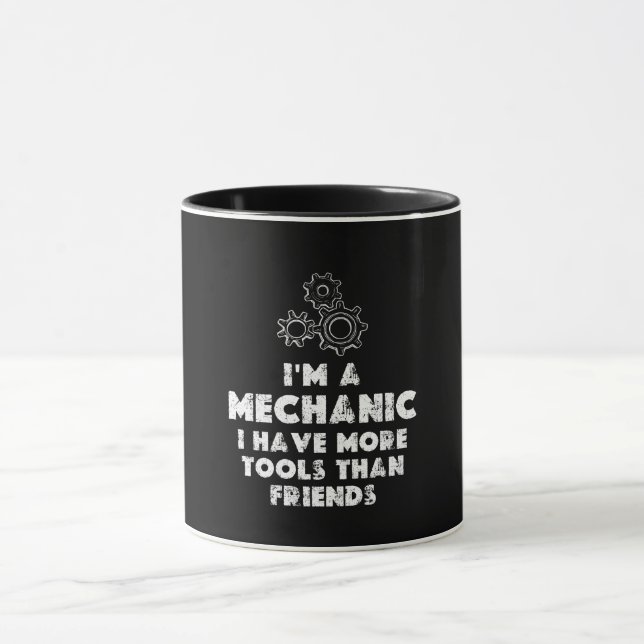 I Am A Mechanic funny Mug (Center)