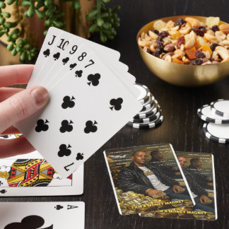 I AM A MONEY MAGNET PLAYING CARDS