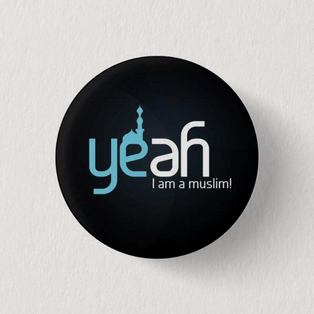 I am a Muslim! | Button (Front)