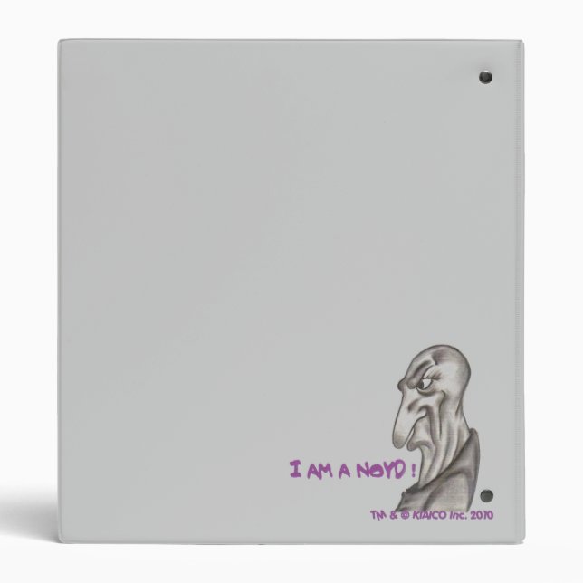 I AM A NOYD! Binder (Back)