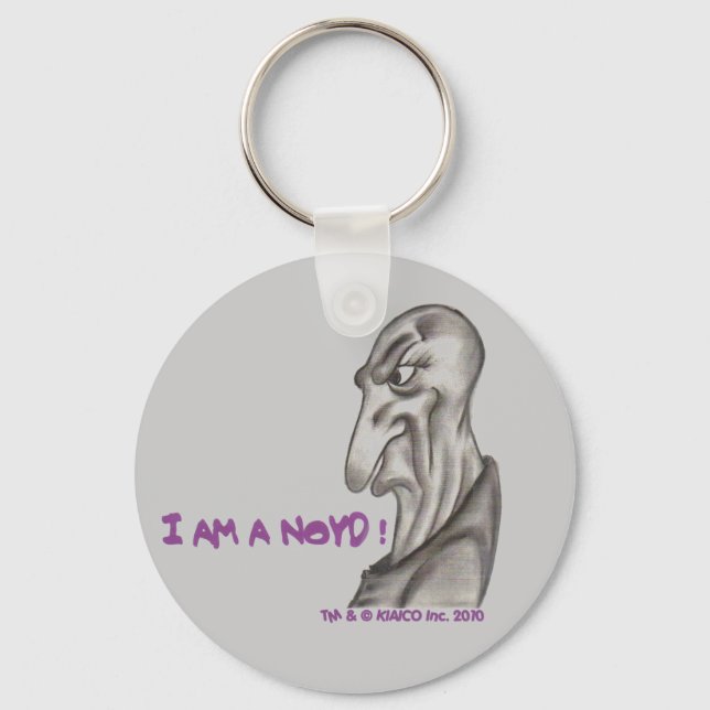 I AM A NOYD! Keychain (Front)