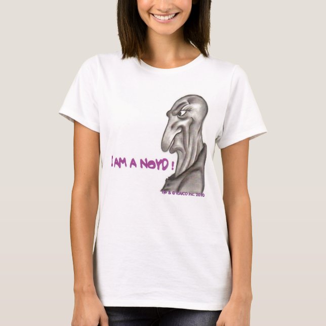 I AM A NOYD! Light Apparel T-Shirt (Front)