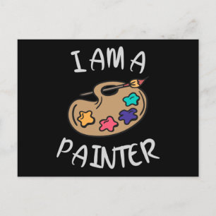 I am a Painter Postcard