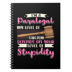 I Am A Paralegal Notebook