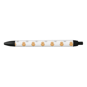 I am a potato black ink pen