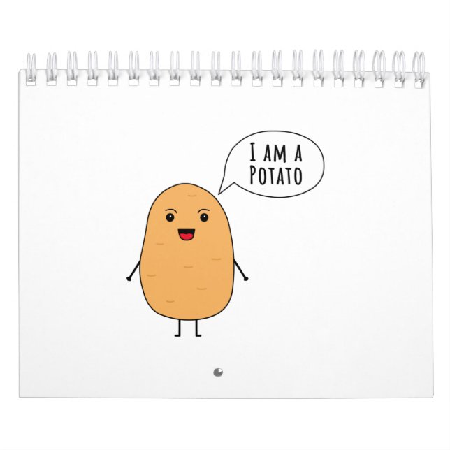 I am a potato calendar (Cover)