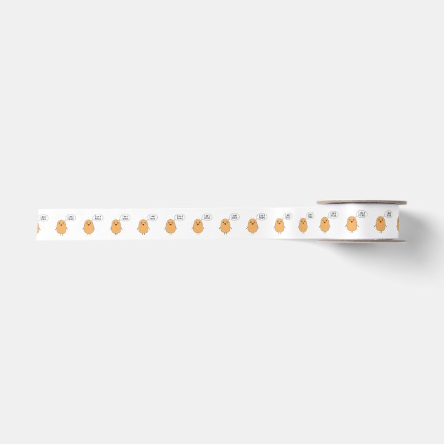 I am a potato satin ribbon (Front)