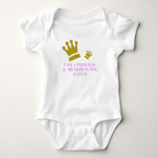 I Am A Princess & My Mom Is The Queen Bodysuit