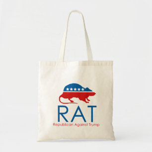 I am a R.A.T: Republican Against Trump Tote Bag