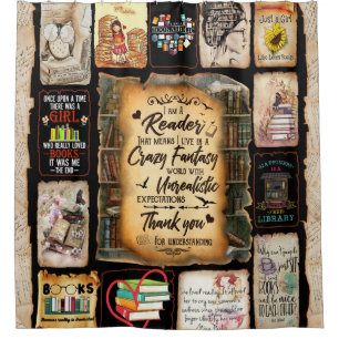 I Am A Reader Blanket, Book Lover Blanket,