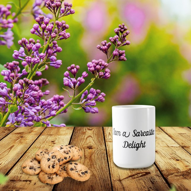 I am a Sarcastic Delight Funny Coffee Mug (Creator Uploaded)