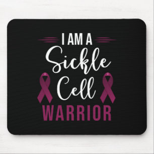 I Am A Sickle Cell Warrior - Sickle Cell Anemia Aw Mouse Pad