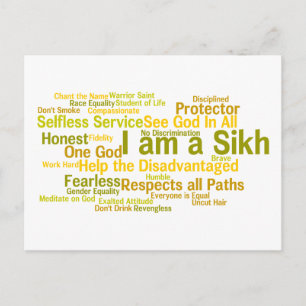 I am a Sikh Postcard