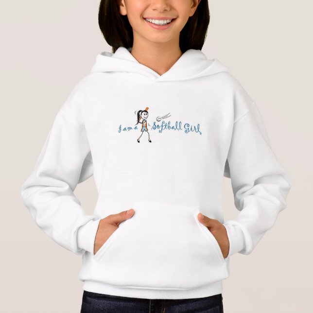 "I am a Softball" Girl (Front)