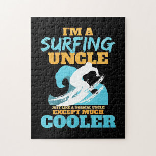 I Am A Surfing Uncle Jigsaw Puzzle