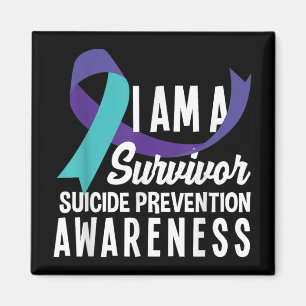I Am A Survivor Suicide Prevention Awareness _2  Magnet