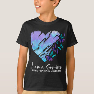 I Am A Survivor Suicide Prevention Awareness _3  T-Shirt