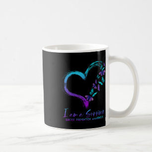 I Am A Survivor Suicide Prevention Awareness  Coffee Mug