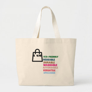 I AM – A Tote Bag That Speaks Strength"