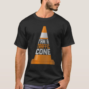 I Am A Traffic Cone Funny Halloween Costume T Shir T-Shirt