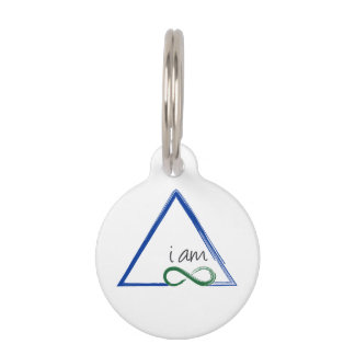I Am A Triangle Dog Tag