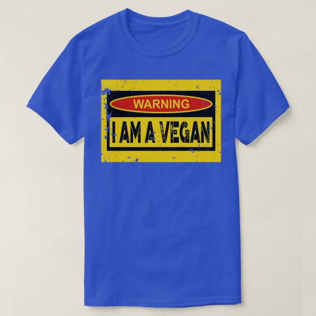 I am a vegan T-Shirt (Design Front)